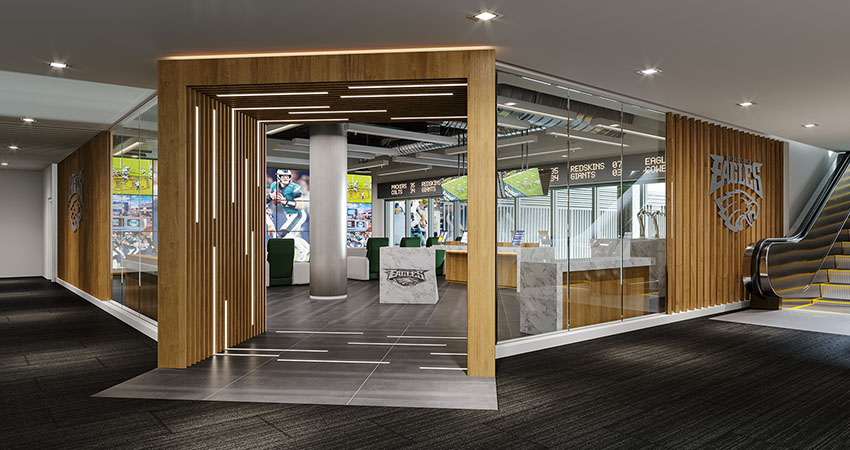 Philadelphia Eagles Sports Lounge