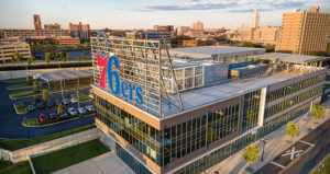 Philadelphia 76ers Rooftop Terrace