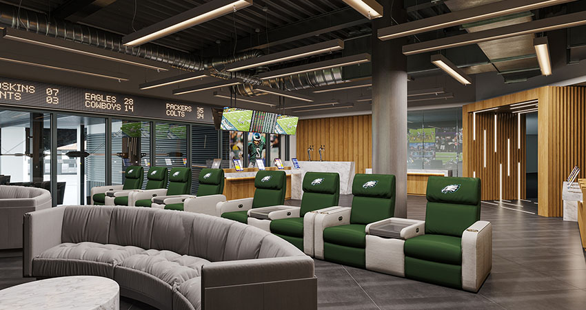 Philadelphia Eagles Sports Lounge