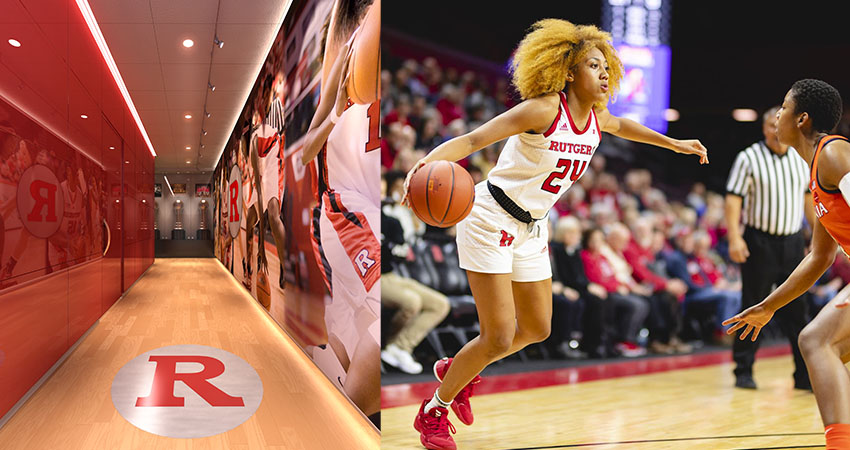 Rutgers University | Women’s Locker Room
