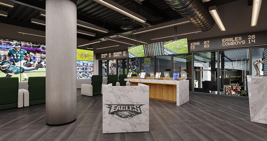 Philadelphia Eagles Sports Lounge