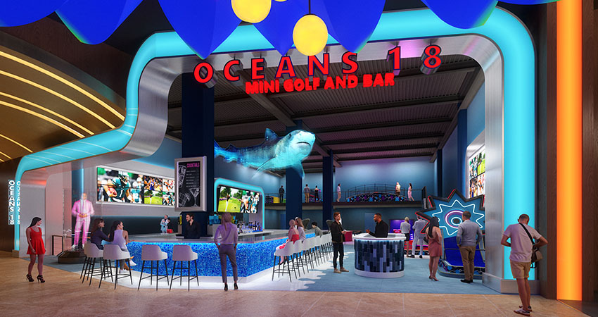 Ocean's 18 Mini Golf and Bar