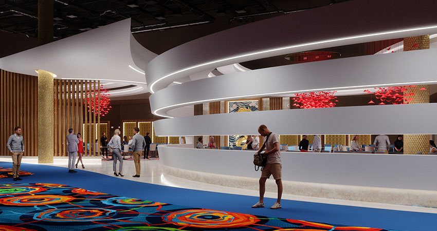 Ocean Casino Resort Asian Gaming Area